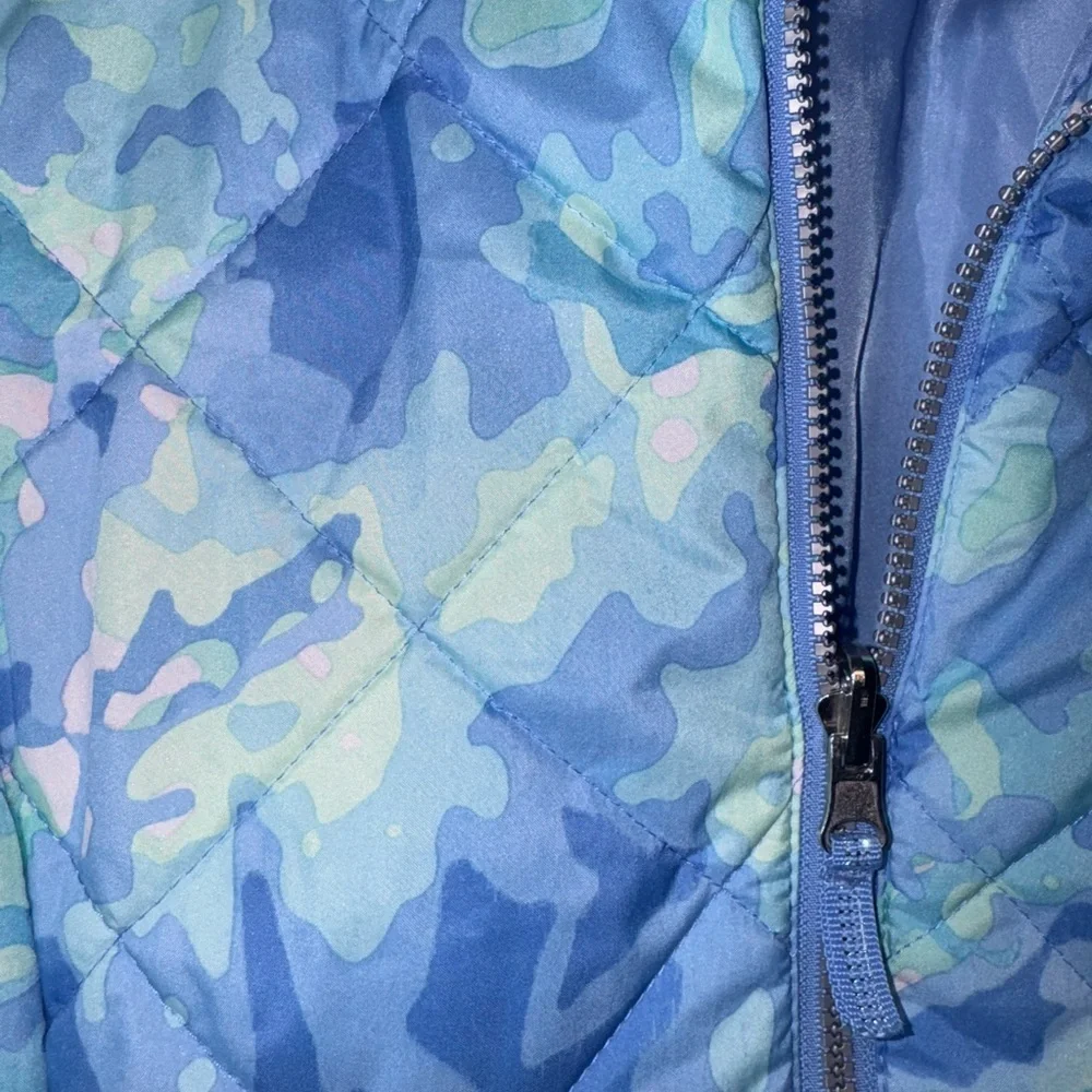 Gerry Girls‎ Winter Puffer Jacket Blue Tie Die Size 14/16
